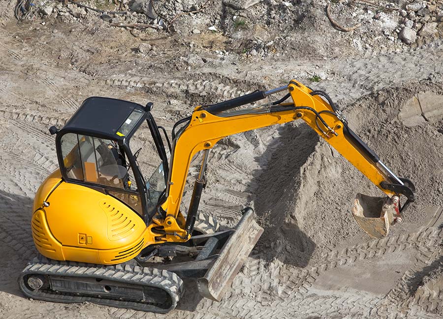 Engin de chantier pour ELRM