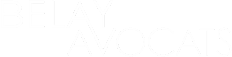Logo Belay Avocats d'en tête en blanc